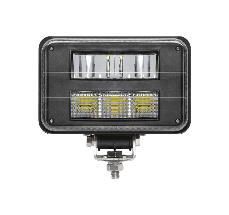 Светодиодная фара комбинированного света РИФ 167х136х81 мм 60W LED